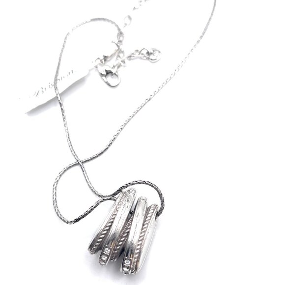 Brighton Neptune Rings Pendant Necklace - 8291 - Picture 2 of 2